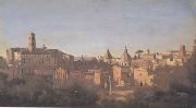 Jean Baptiste Camille  Corot Le Forum (mk11) France oil painting reproduction